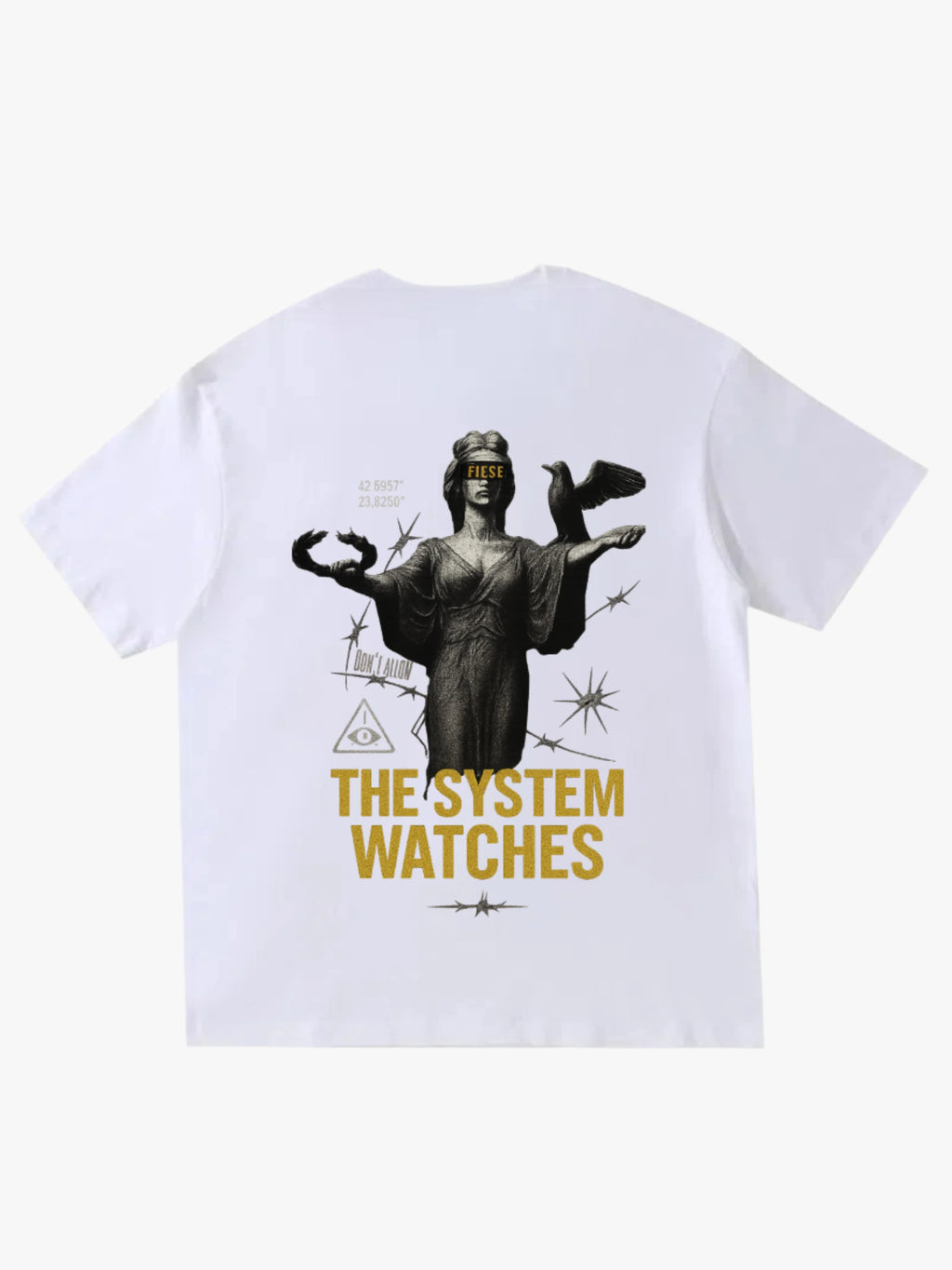 SYSTEM WATCHES WHITE TEE