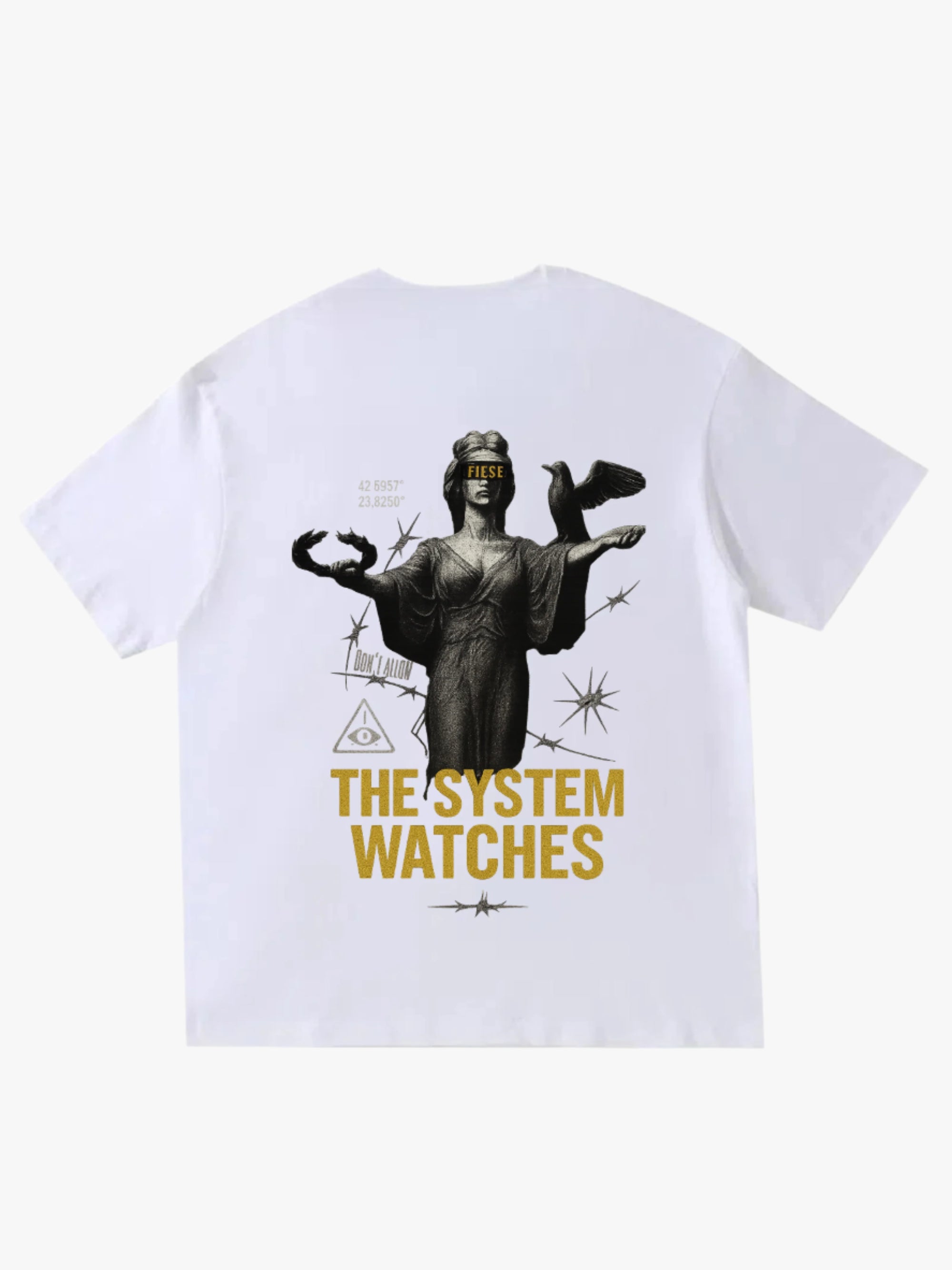 SYSTEM WATCHES WHITE TEE